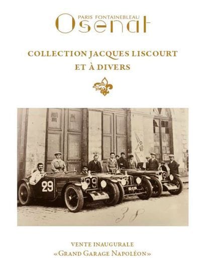 Automobiles de collection - Vente Inaugurale au Grand Garage 'Napoléon'