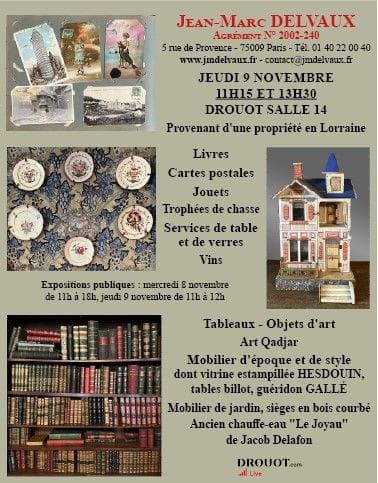 VENTE CLASSIQUE A 11H15 ET 13H30