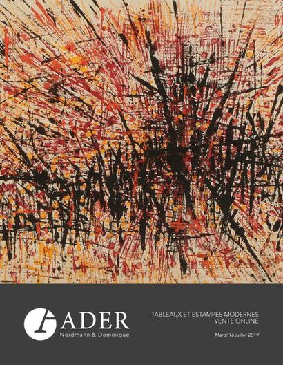 VENTE ONLINE - TABLEAUX MODERNES ET CONTEMPORAINS, ESTAMPES MODERNES, ARTS DÉCORATIFS DU XXE