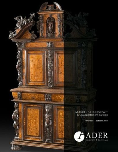 TABLEAUX ANCIENS - MOBILIER & OBJETS D'ART - Collection Mme X.