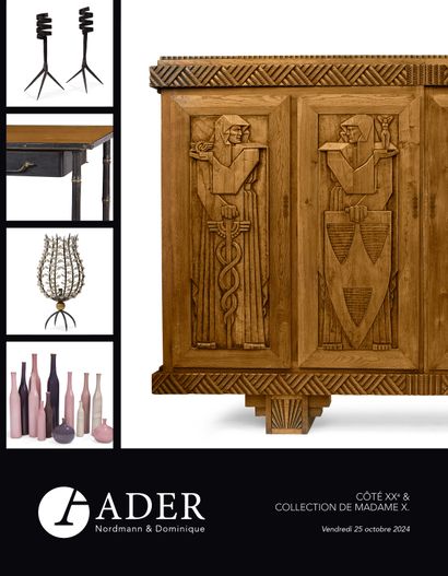 CÔTÉ XXe - PARTIE 2 : Années 1940 à 1970 – Design (lots 236 à 439)