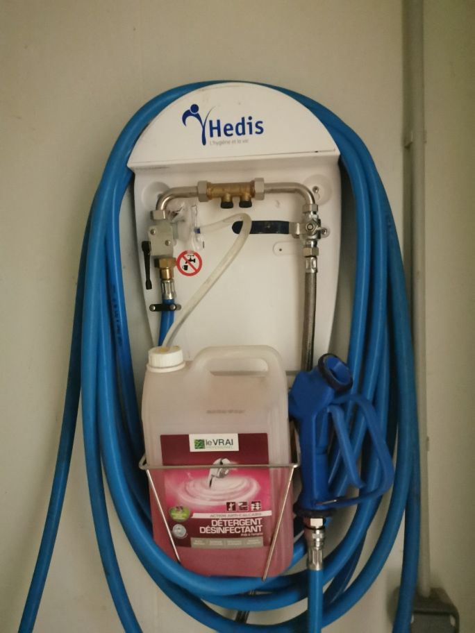 Null Hygiene station / central disinfection of HEDIS brand