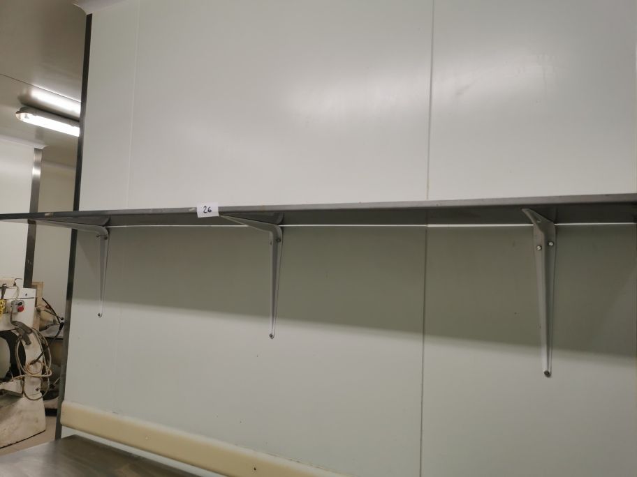 Null 2 stainless steel shelves