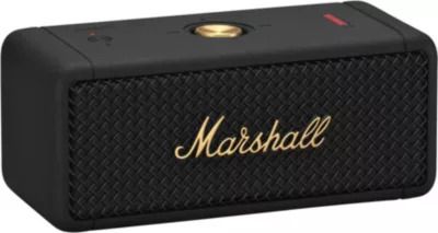 Null Enceinte portable MARSHALL Emberton BT Black & Brass Etanche jusqu'à 1m Con&hellip;