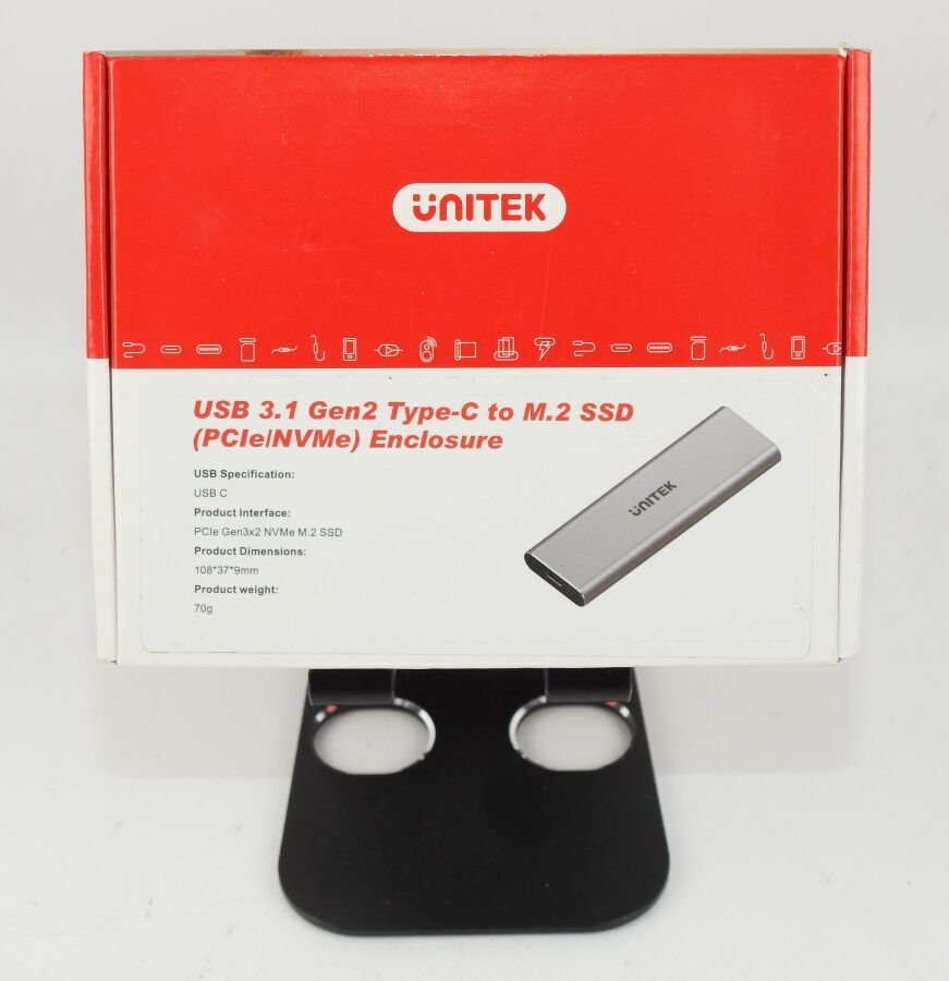 Null UNITEK - Boîtier Externe USB C vers M.2 SSD PCIe/NVMe - FONCTIONNEL (Produi&hellip;