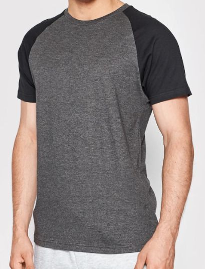 Null BRAVE SOUL - T-shirt MTS-149BAPTISTE Regular Fit Size L Grey - FUNCTIONAL (&hellip;