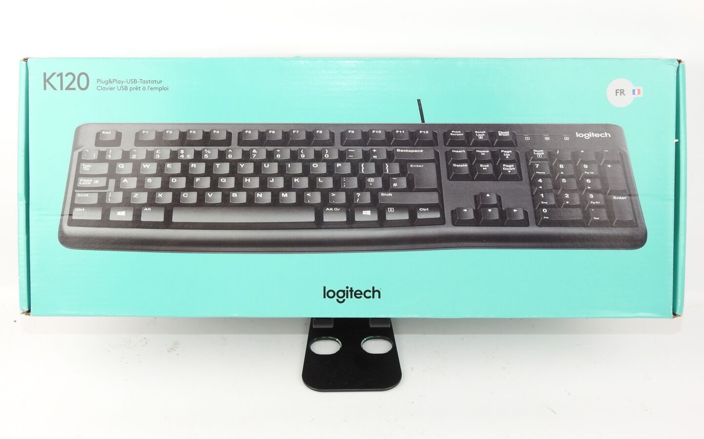 Null LOGITECH - Wired Keyboard K120 Silent Keys Black Color - FUNCTIONAL (Brand &hellip;
