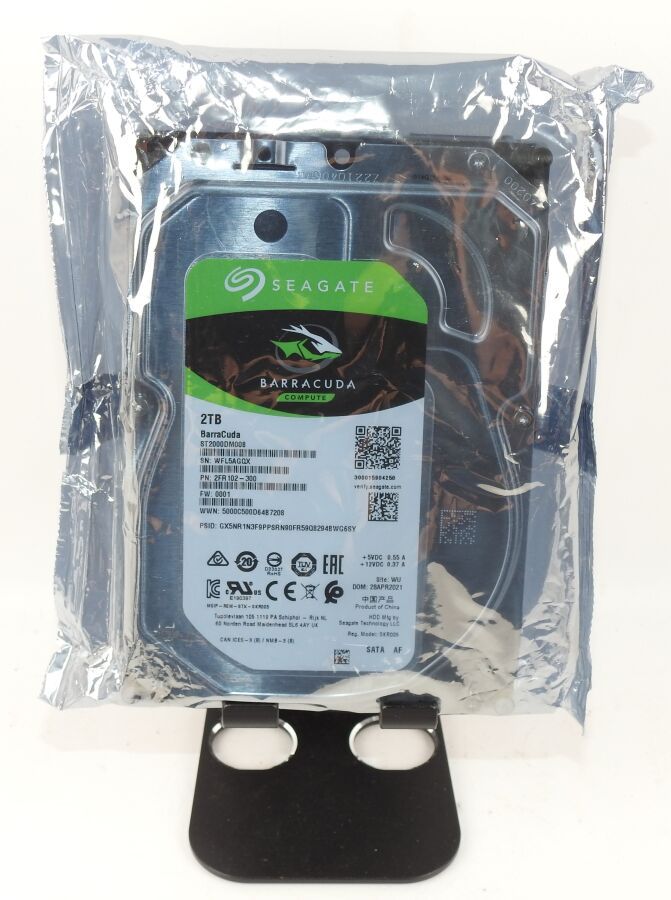 Null SEAGATE - 2TB Internal Hard Disk 3,5" 7200 rpm BarraCuda ST2000DM008 - FUNC&hellip;