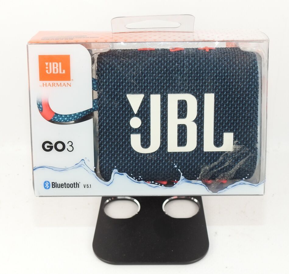Null JBL - Mini Enceinte Bluetooth Go 3 Coloris Autonomie 5 Heures Bleu et Rose &hellip;