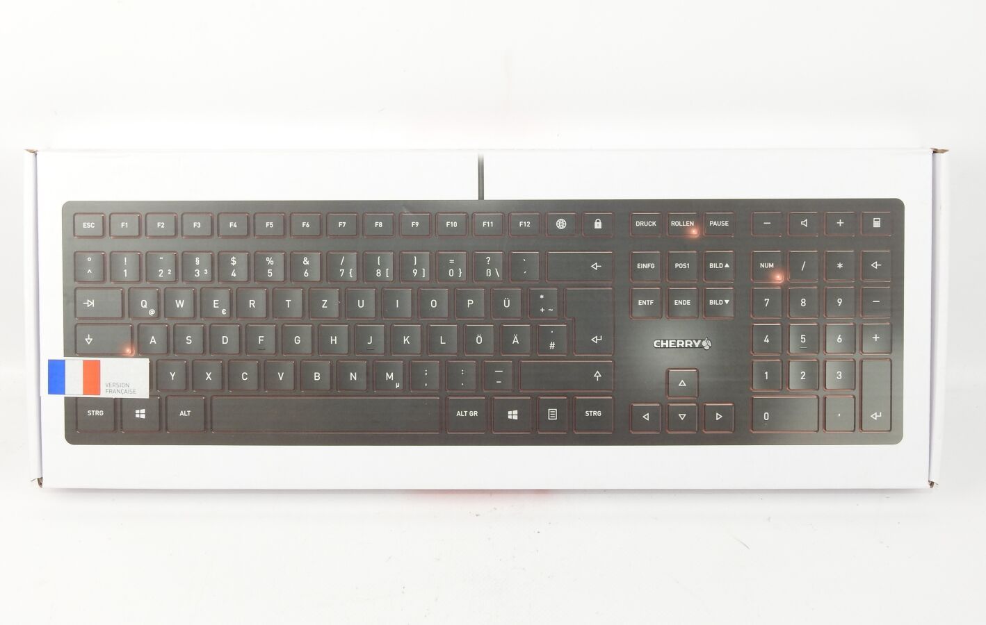 Null CHERRY - KC 6000 Slim JK-1600FR-2 Wired Keyboard Black - FUNCTIONAL (Brand &hellip;
