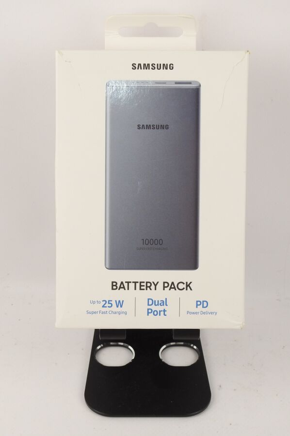 Null SAMSUNG - External Battery 10000mAh Ultra Fast Charge USB C 25W Silver Colo&hellip;