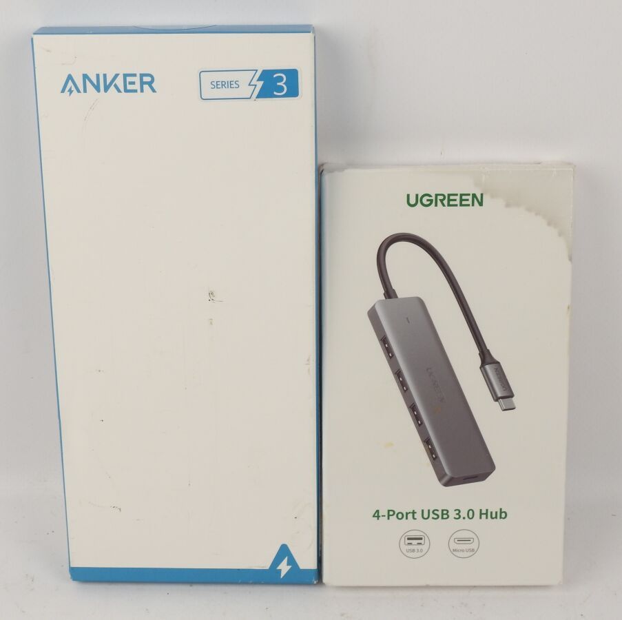 Null ANKER - UGREEN - Lot de 2 Pièces - Hub USB-C 7 en 1 avec port USB-C Power D&hellip;