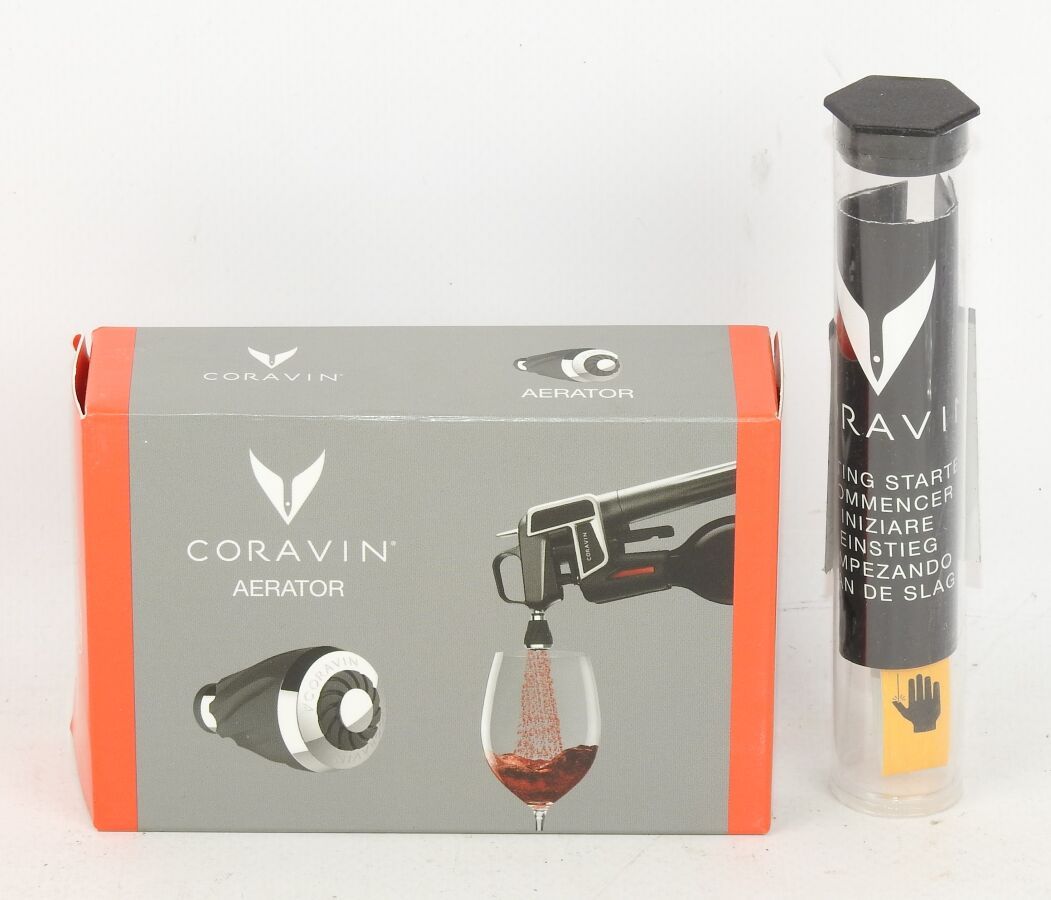 CORAVIN - Lot de 2 Pièces pour Système de Vin au Verre - Aérateur de Vin 802013 &hellip;