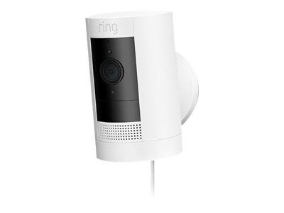 Caméra de sécurité RING Stick Up Cam Plugin Blanc Caméra hd 1080p extérieure/int&hellip;