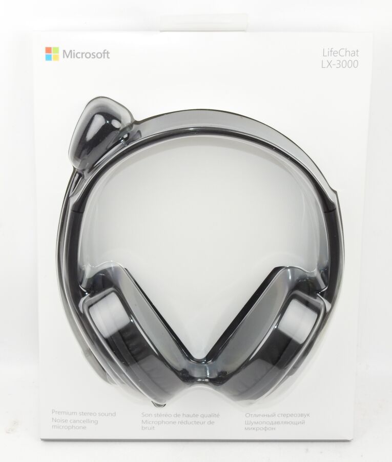 Null MICROSOFT - LifeChat LX-3000 Headset with Noise Cancellation Black Color - &hellip;