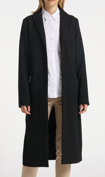 Null DREIMASTER - Classic Coat with Belt Size L Color Black - FUNCTIONAL (Brand &hellip;
