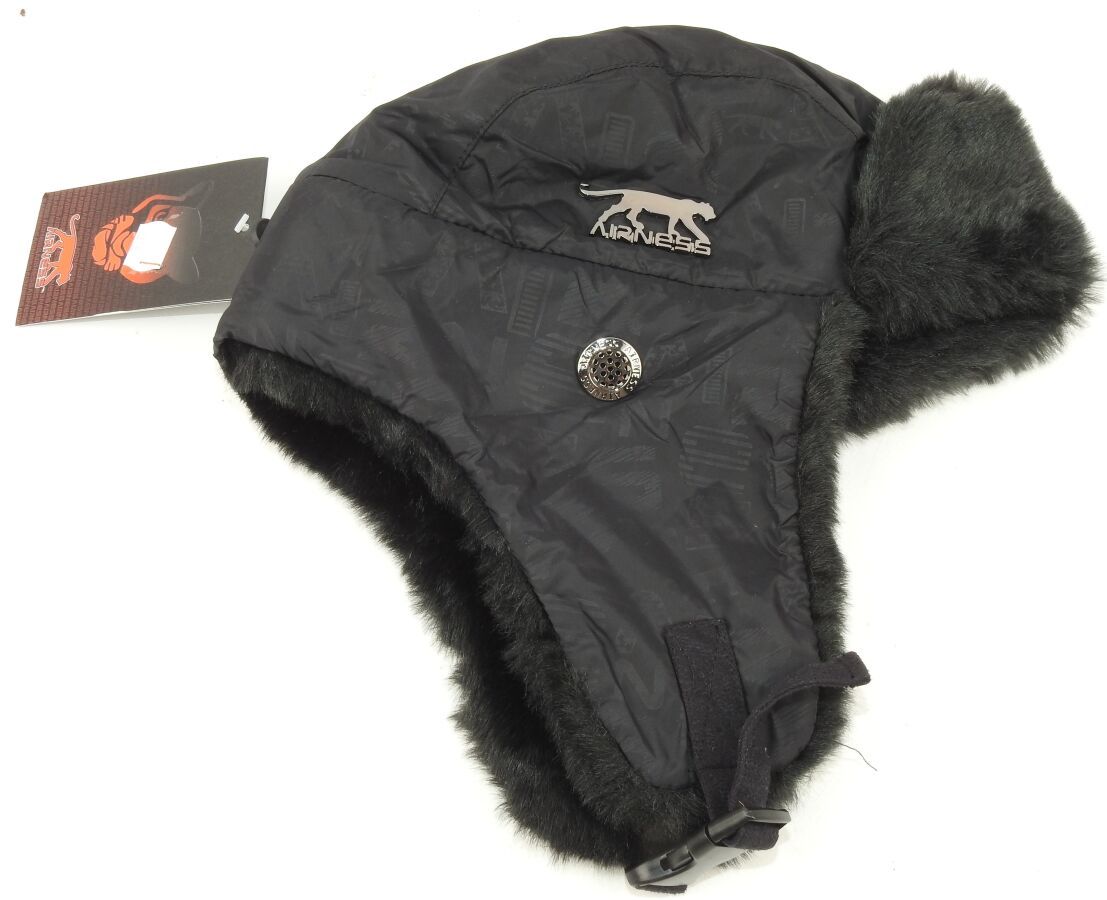 Null AIRNESS - Catoni Faux Fur Cap Size 2 Black - FUNCTIONAL (Brand New)(Without&hellip;