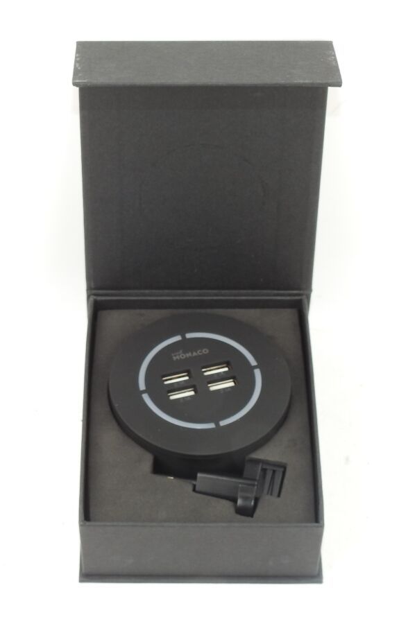 Null SCX - Chargeur Secteur 4 Ports USB 2,1A XH10.30 Coloris Noir - FONCTIONNEL &hellip;