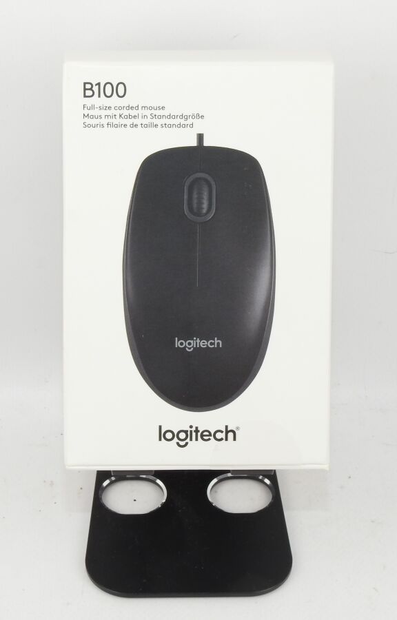 Null LOGITECH - USB Wired Mouse B100 Black Color - FUNCTIONAL (Brand New)(Origin&hellip;