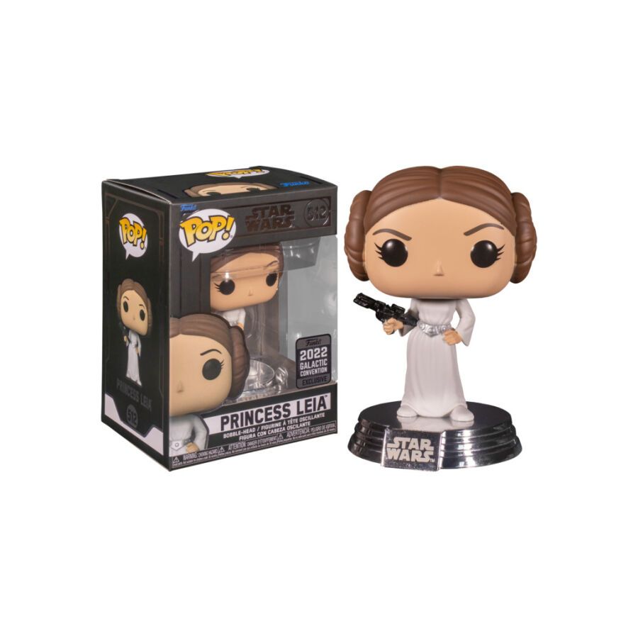 Null FUNKO - Figurine Pop Princess Leia Star Wars Exclusive Galactic Convention &hellip;