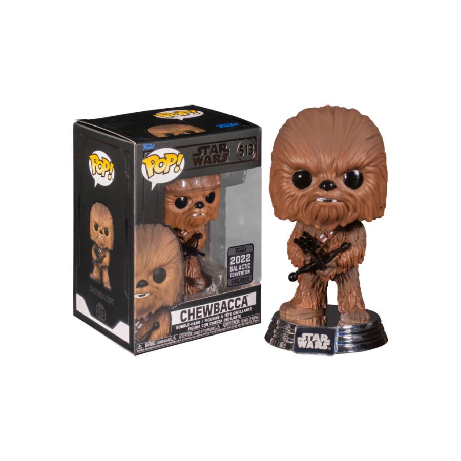 Null FUNKO - Figurine Pop Chewbacca Star Wars Exclusive Galactic Convention 2022&hellip;