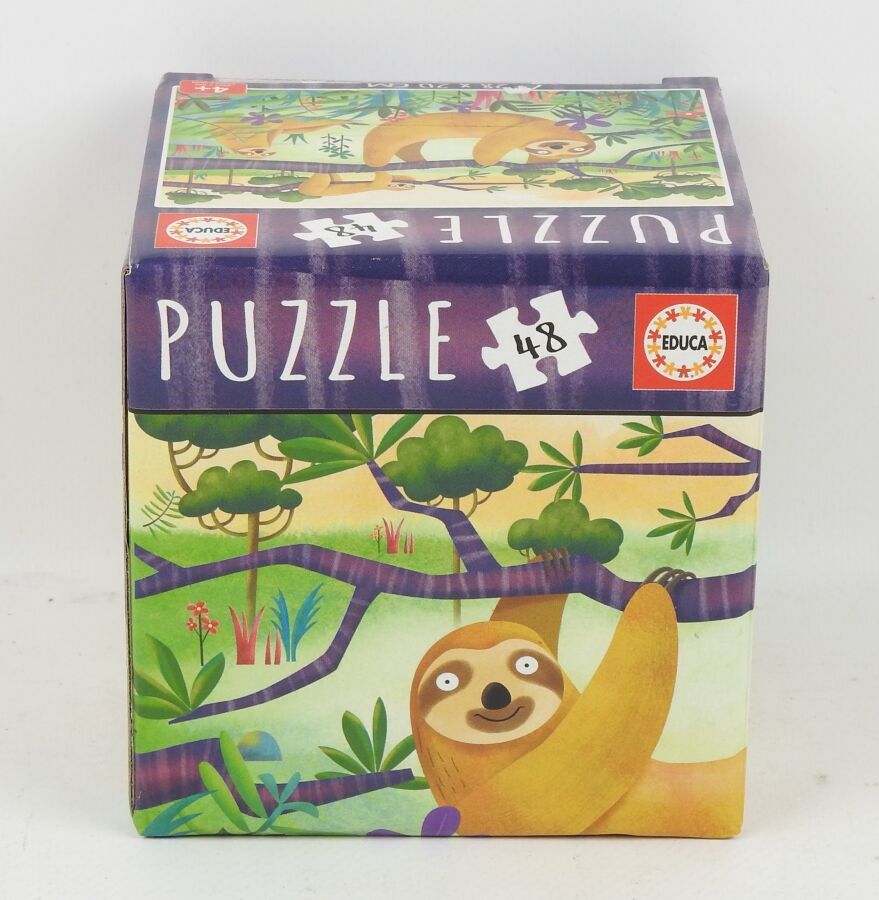 Null EDUCA - Puzzle 48 Pièces Paresseux 28 x 20 cm Dès 4 ans - FONCTIONNEL (Prod&hellip;