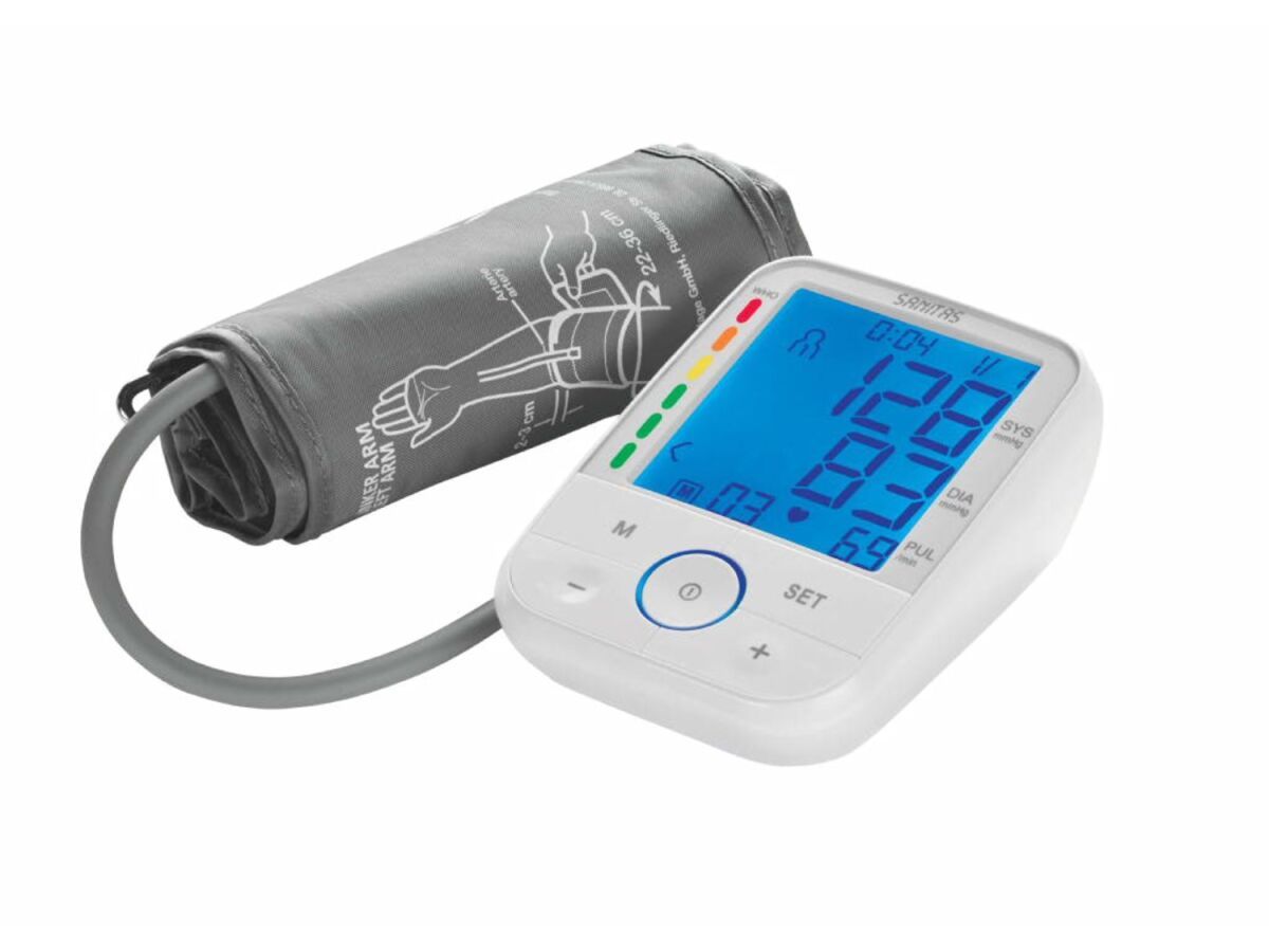 Null SANITAS - Tensiomètre SBM 46 Mesure automatique de la tension artérielle et&hellip;