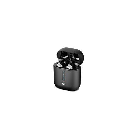 Null LINKSTER - Ecouteurs sans fil avec boîtier de charge Coloris Noir - FONCTIO&hellip;