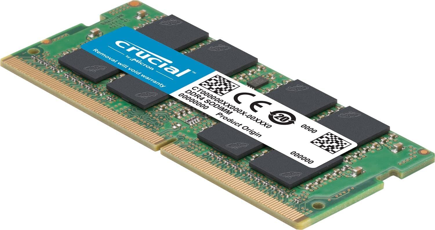 Crucial Barrette RAM 8Go DDR4 SO-DIMM 3200MHz CL22 CT8G4…