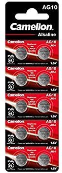 Null CAMELION - Set of 20 Alkaline Batteries LR54 LR1130 389 AG10 1.5V - FUNCTIO&hellip;