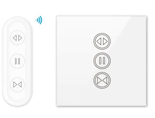 Null LORATAP - Interrupteur tactile WiFi à télécommande pour rideau électrique, &hellip;
