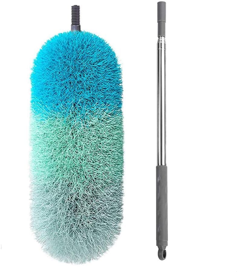 Null BOOMJOY - Extendable Microfiber Duster Up to 2,5M Stainless Steel Washable &hellip;