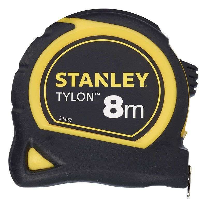 Null Mètre ruban bimatière tylon STANLEY 1-30-657 8 m x 25 mm - FONCTIONNEL (Pro&hellip;