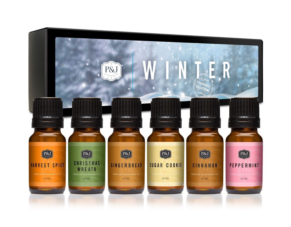 Null P&J - Set of 6 Winter Scented Oils 10ml - FUNCTIONAL (Brand New)(Original P&hellip;