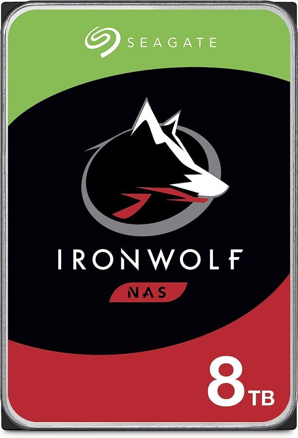 Null Seagate IronWolf 8Tb Internal Hard Drive, NAS HDD, CMR 3,5" - FUNCTIONAL (V&hellip;
