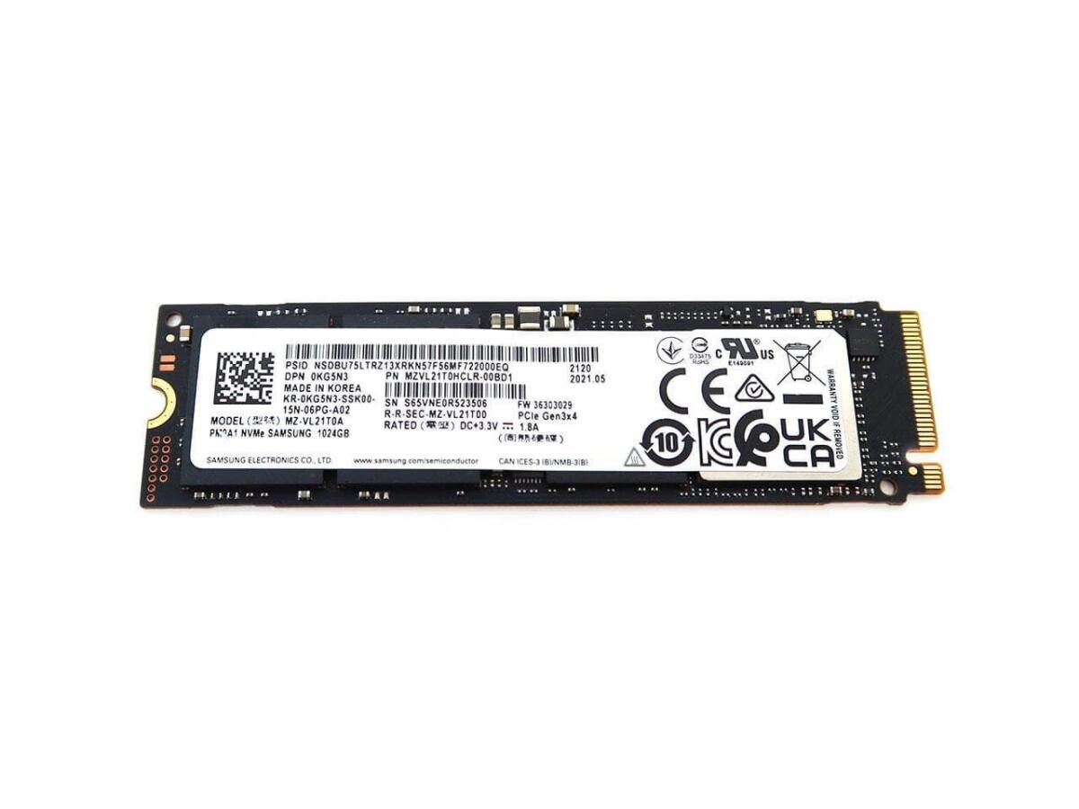 Null Samsung Internal SSD MZ-VL21T0A 1024GB - FUNCTIONAL (Very Good Condition)(W&hellip;