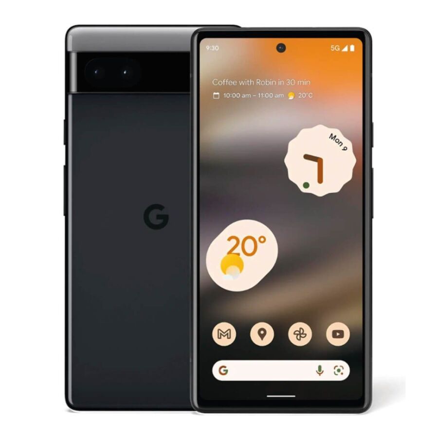 Null Smartphone GOOGLE Pixel 6a Charbon 5G Ecran : large 6,1" soit 15,5 cm Mémoi&hellip;