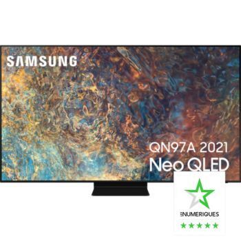 Null TV QLED SAMSUNG NEOQLED QE65QN97A Diagonale : 163 cm (64") 10 bits TV Ultra&hellip;