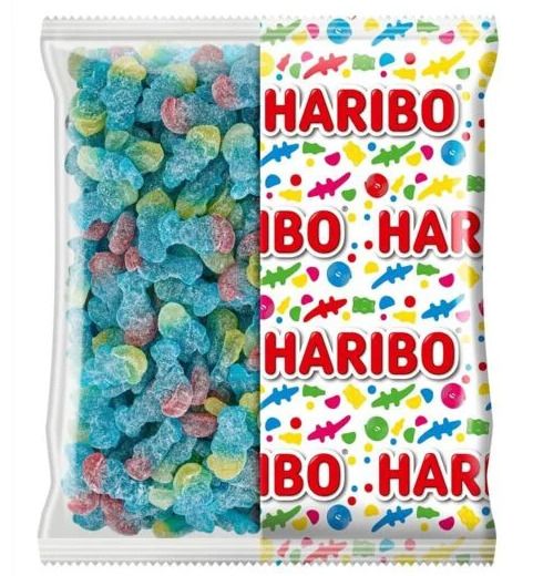 Null HARIBO - Sac de 2kg de Bonbon Schtroumpf Pik DLUO 10/2024 - FONCTIONNEL (Pr&hellip;