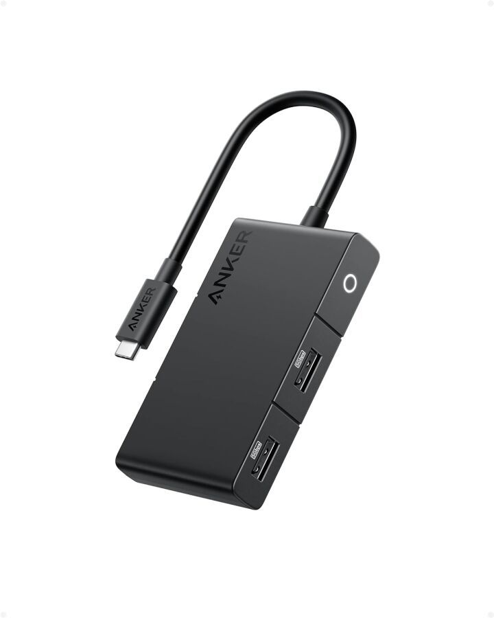 Null ANKER - Hub USB-C 332 5 en 1 avec 100 W, Ecran HDMI 4K 30 Hz, Ports de donn&hellip;