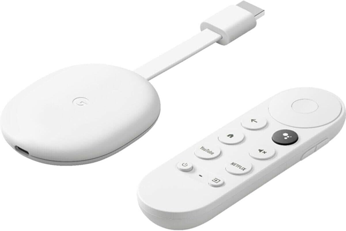 Null GOOGLE - Passerelle Multimédia Chromecast avec Google TV HD Coloris Blanc -&hellip;