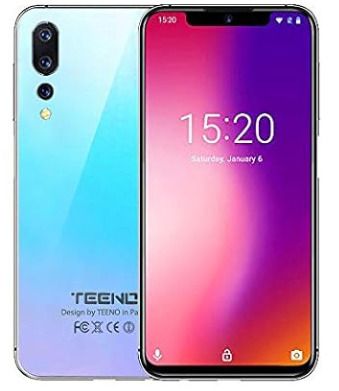 Null TEENO - Smartphone 4G 6,2 pouces Coloris Bleu Clair - SD799 - En l'Etat - N&hellip;