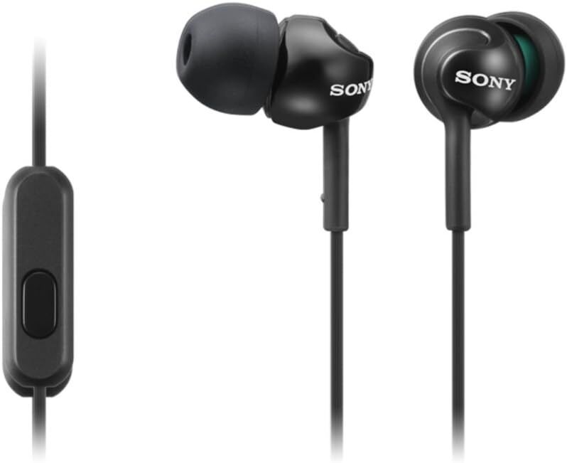 Null SONY - In-Ear Headphones with Microphone MDR-EX110APBQ Color Black - FUNCTI&hellip;