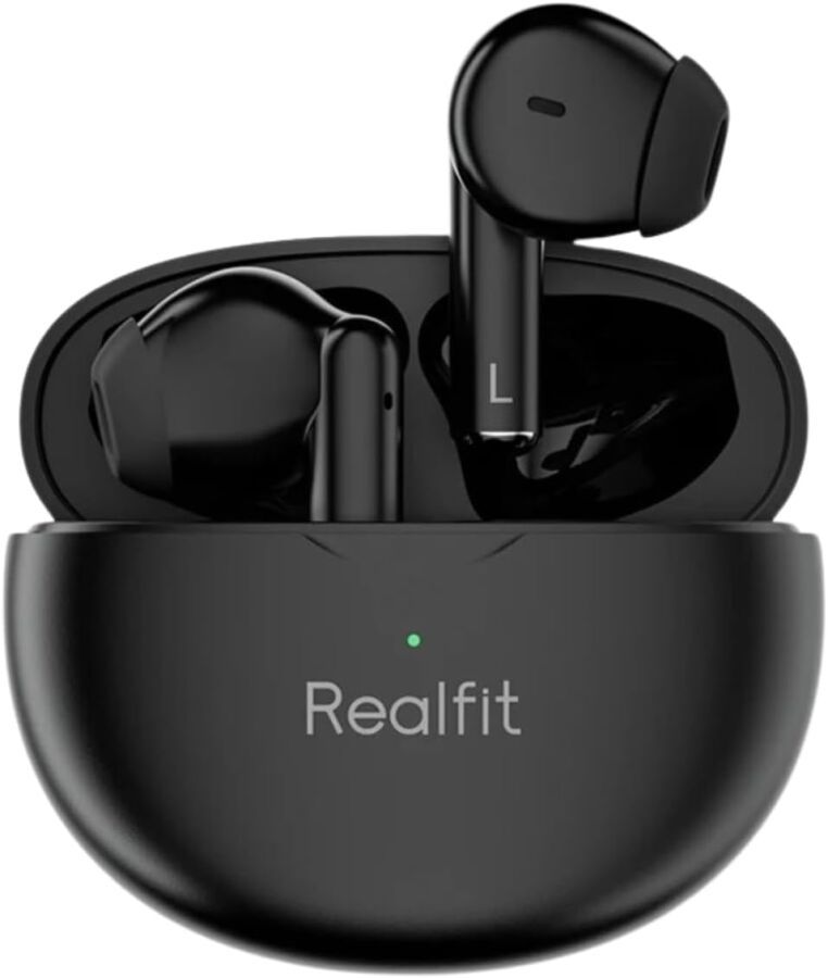 Null REALFIT - F2-Pro Wireless Noise-Cancelling In-Ear Headphones, 4 microphones&hellip;