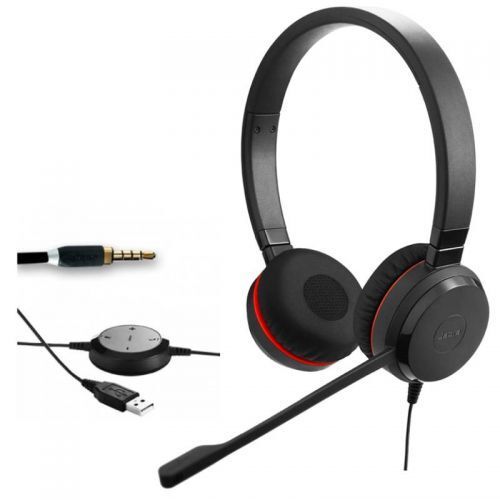 Null JABRA - Micro-casque antibruit Evolve 30 II MS Stereo - Plug-and-play, deux&hellip;