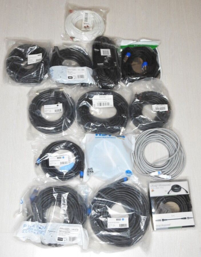 Null 9 - EASY CONNECT - DELEYCON - KABELDIREKT - Lot de 14 pièces câbles Electro&hellip;