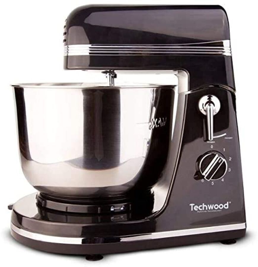 Null TECHWOOD TMB-366 Robot Pâtissier - 300W - Bol inox d’une capacité de 3,5L -&hellip;