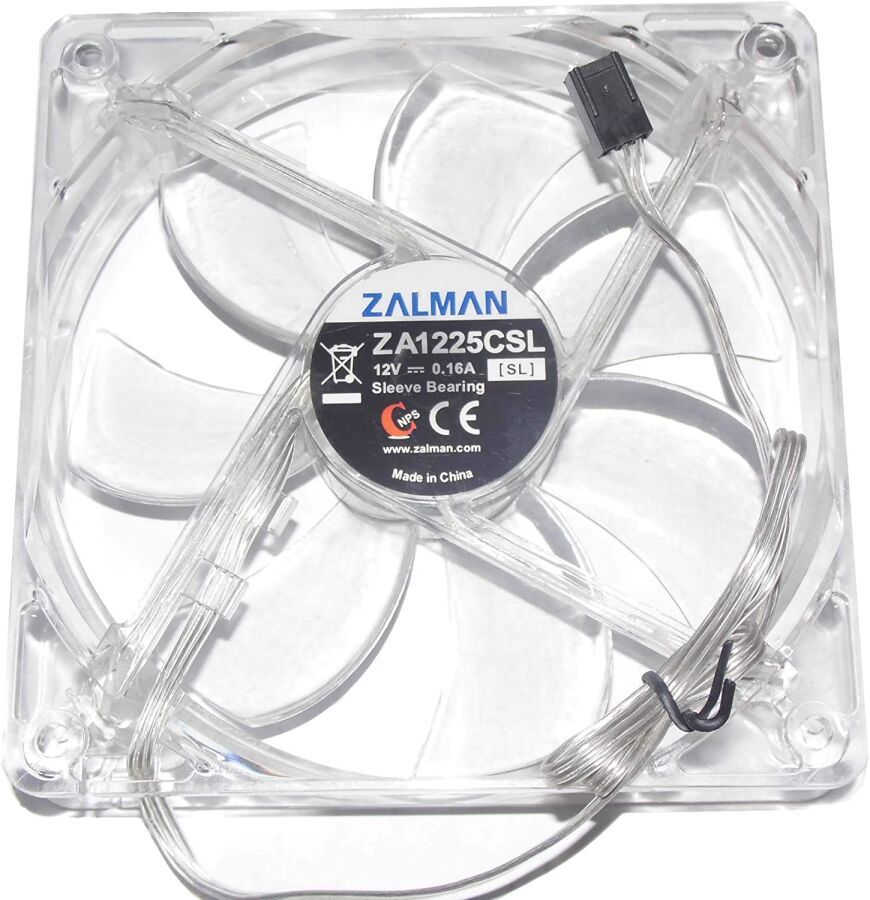 Null ZALMAN - Lot de 5 ventilateurs pour boitier PC - 3x Zalman ZA1225CSL, 2x Za&hellip;