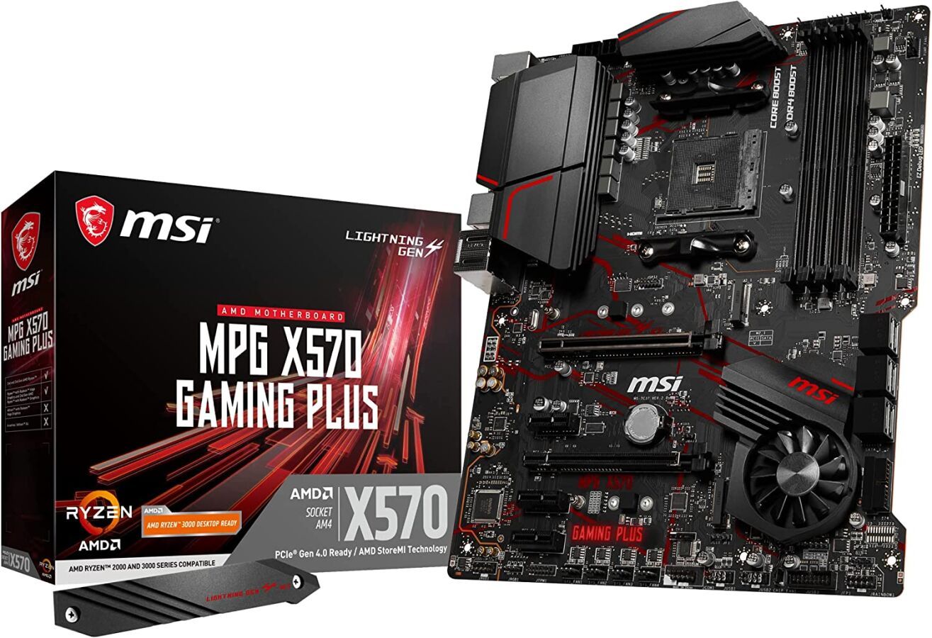 Null MSI - MPG X570 GAMING PLUS - Carte mère Gamer Socket AMD AM4 AMD X570 DDR4 &hellip;