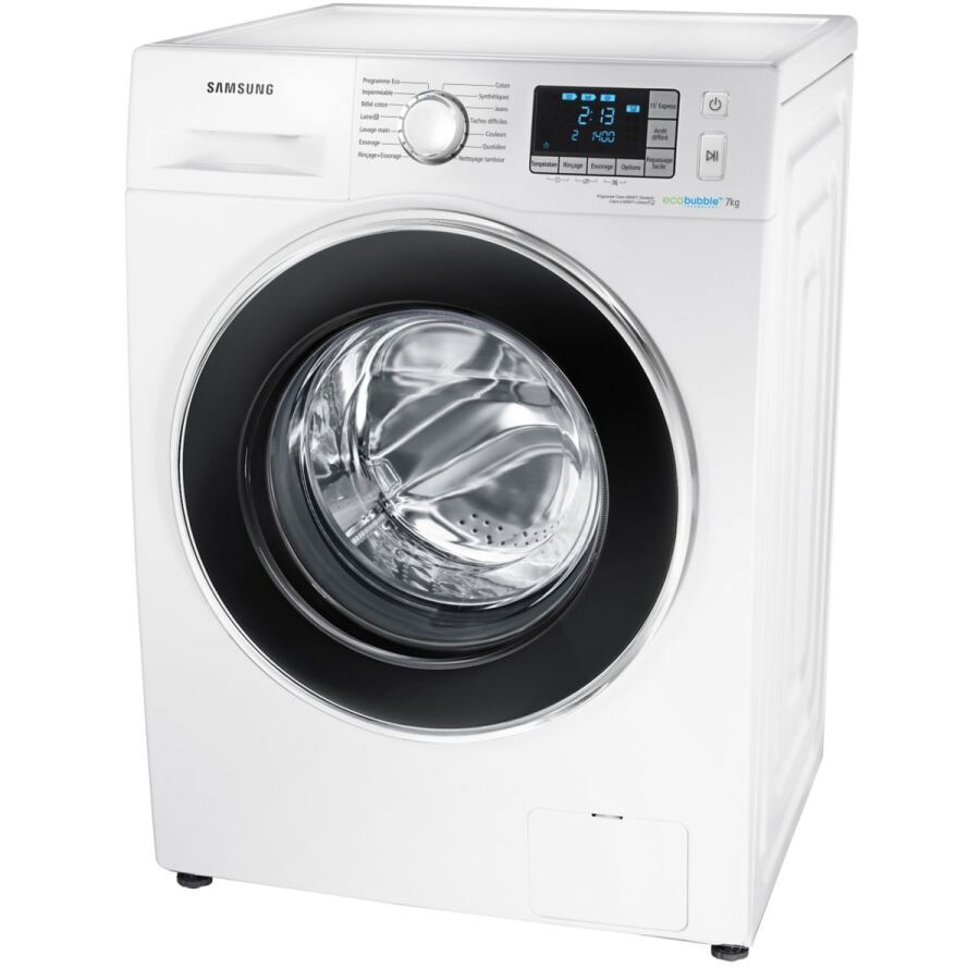 Null Lave-linge frontal SAMSUNG ECO BUBBLE EX WF70F5EBW4W Chargement frontal (Hu&hellip;